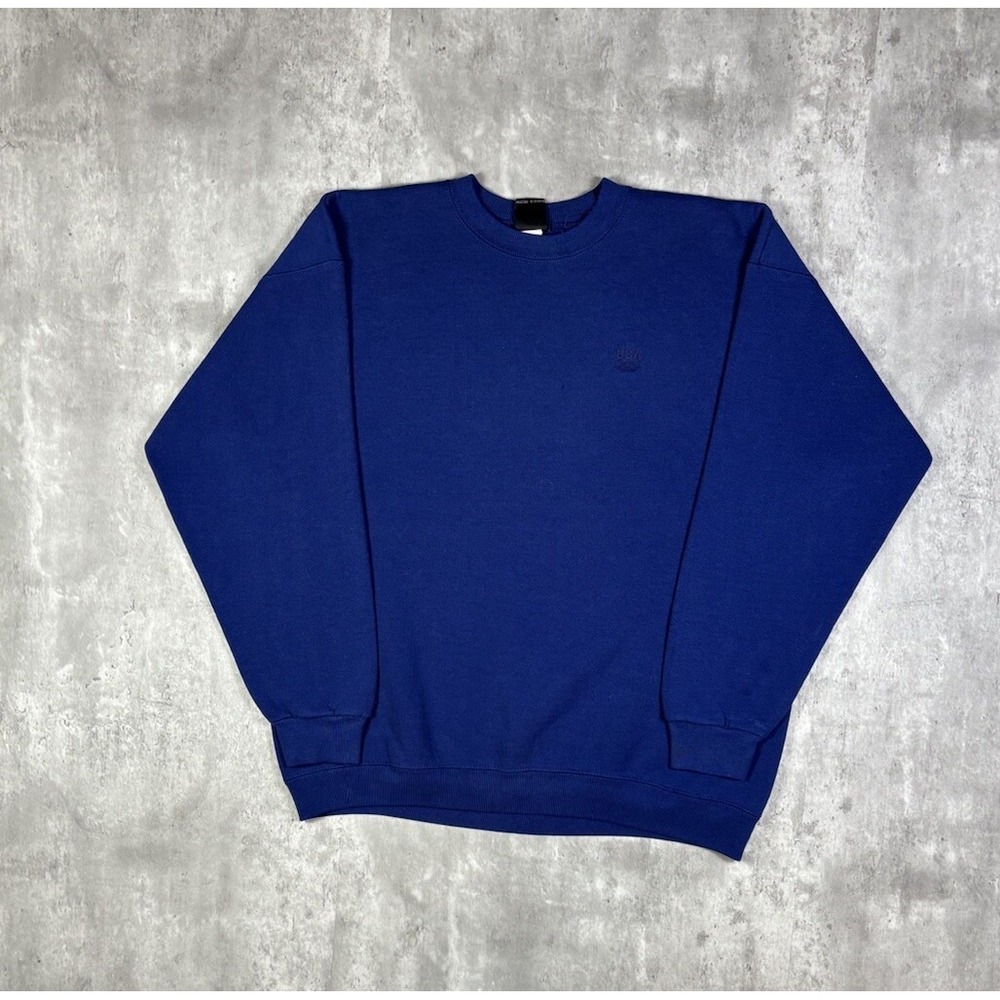 Vintage USA Olympics Navy Blue Crewneck Sweatshirt Embroidered XL JCPenney 90s